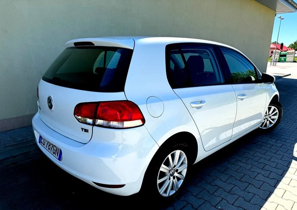 Volkswagen Golf cena 25900 przebieg: 127000, rok produkcji 2012 z Biała małe 667